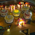 Suspense pinball cabinet - Upper playfield