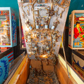 Suspense pinball cabinet - Inside cabinet