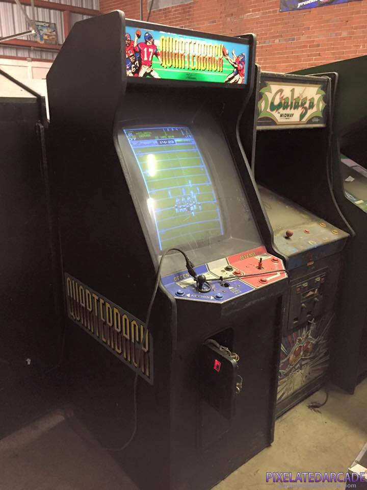 Quarterback Photo: Quarterback arcade cabinet