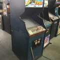 1942 in Super Pac-Man cabinet