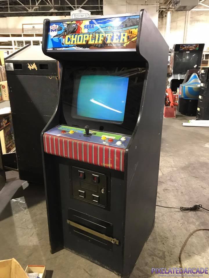 Choplifter! Photo: Choplifter in Robotron 2084 Cabinet