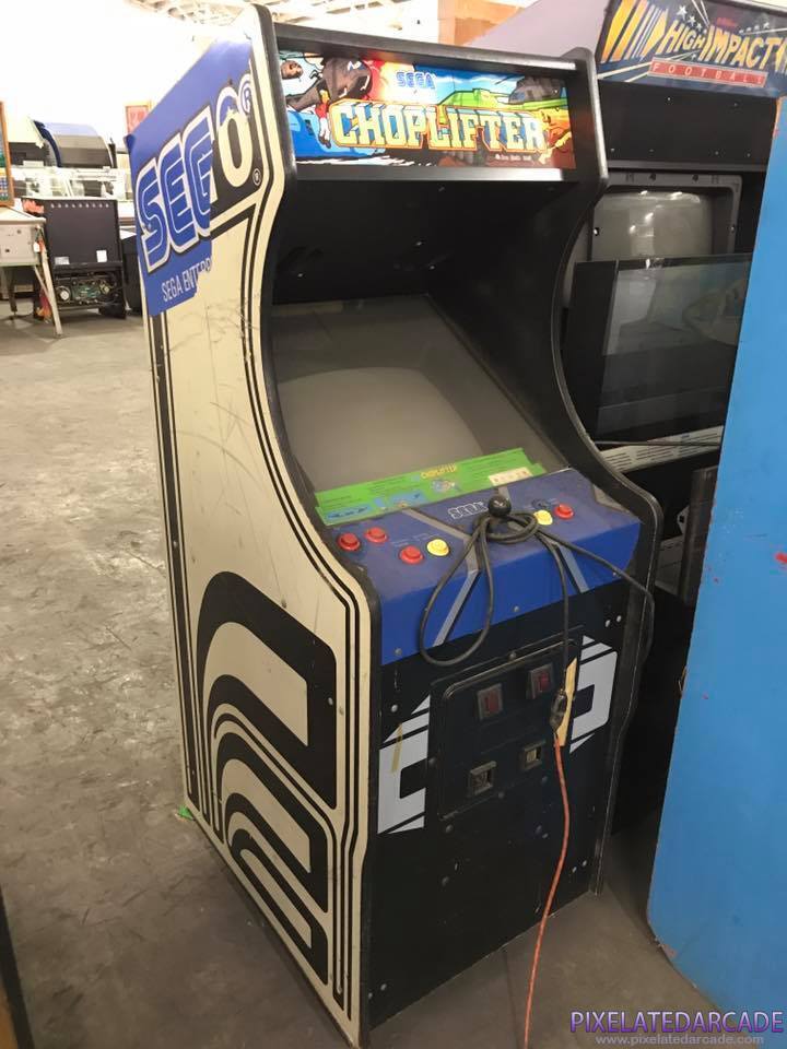Choplifter! Photo: Choplifter in QIX cabinet