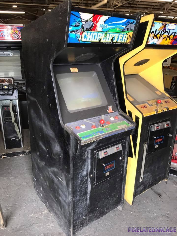 Choplifter! Photo: Choplifter in Stern cabinet