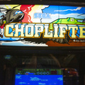 Choplifter arcade cabinet - Marquee