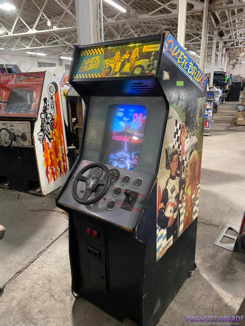 Over Drive Photo: Over Drive arcade cabinet