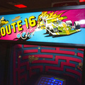 Route 16 arcade cabinet - Marquee