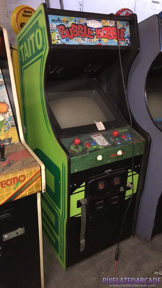 Bubble Bobble Photo: Bubble Bobble arcade cabinet