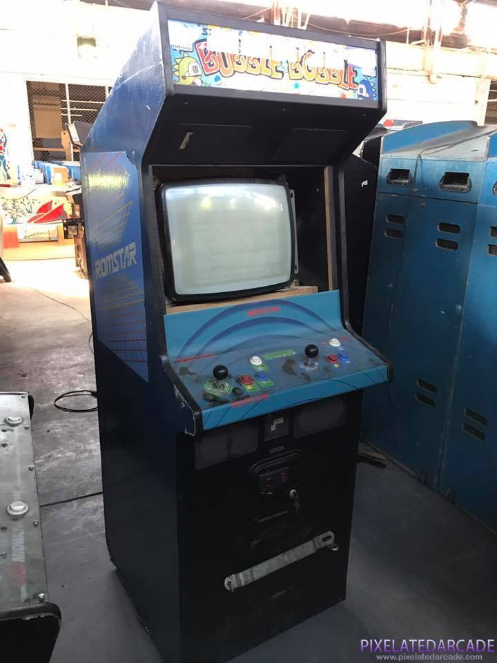 Bubble Bobble Photo: Bubble Bobble arcade cabinet