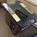 Gyruss arcade cocktail table cabinet