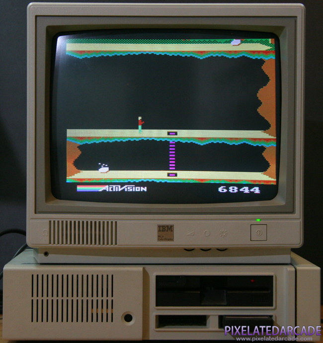 Pitfall II: Lost Caverns Photo: IBM PCjr Pitfall II
