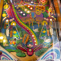 Farfalla pinball cabinet - Lower playfield