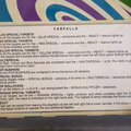 Farfalla pinball cabinet - Instruction card