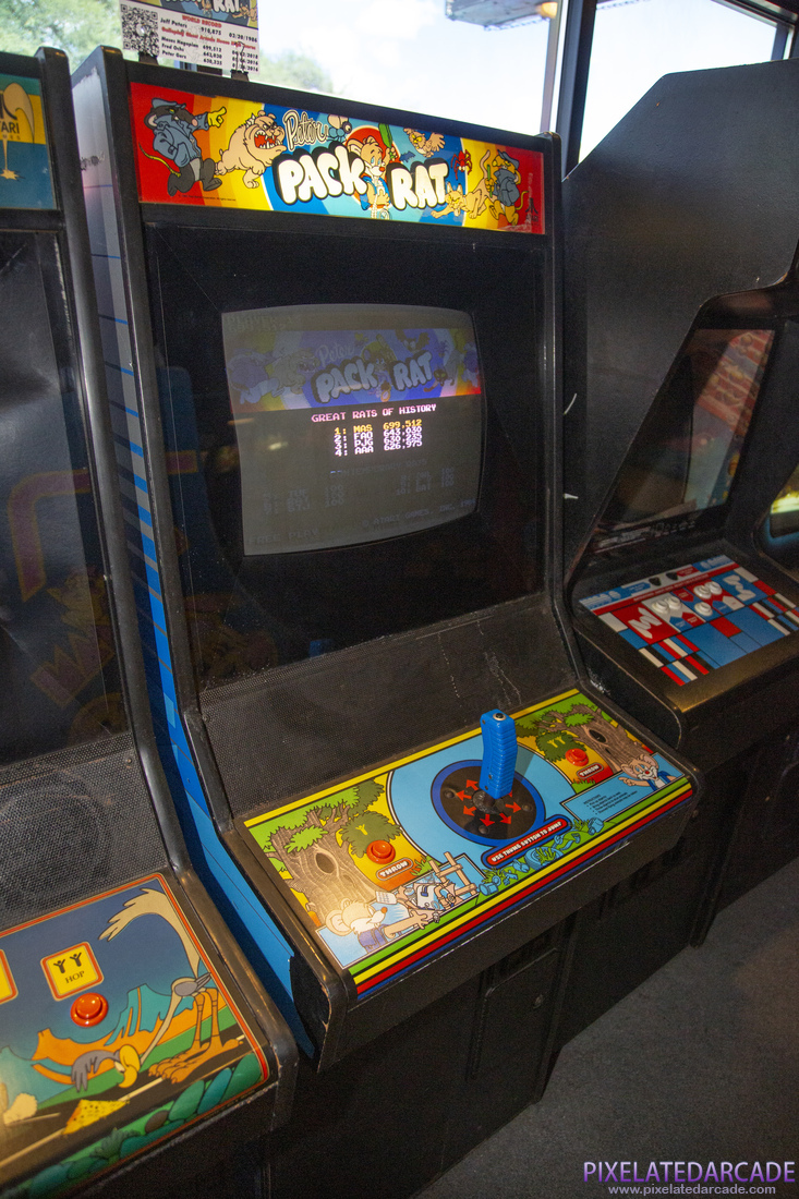 Peter Pack Rat Photo: Peter Pack Rat arcade cabinet