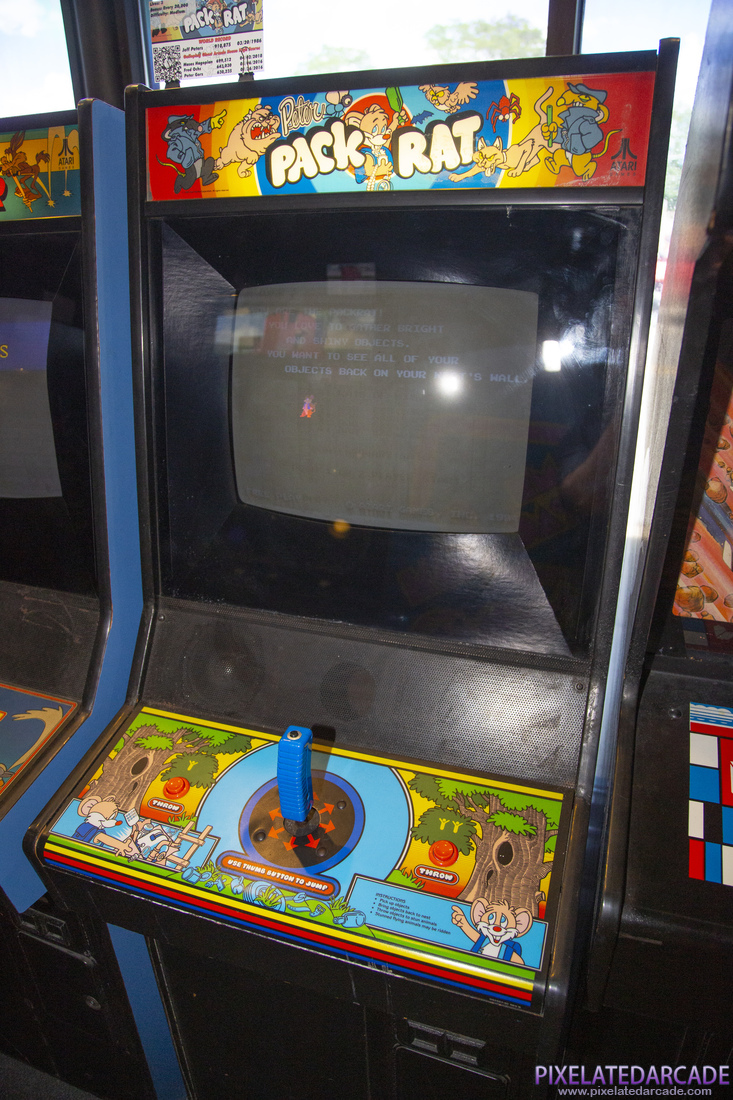 Peter Pack Rat Photo: Peter Pack Rat arcade cabinet