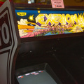 Exerion arcade cabinet - Marquee
