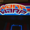 Warp Warp arcade cabinet - Marquee