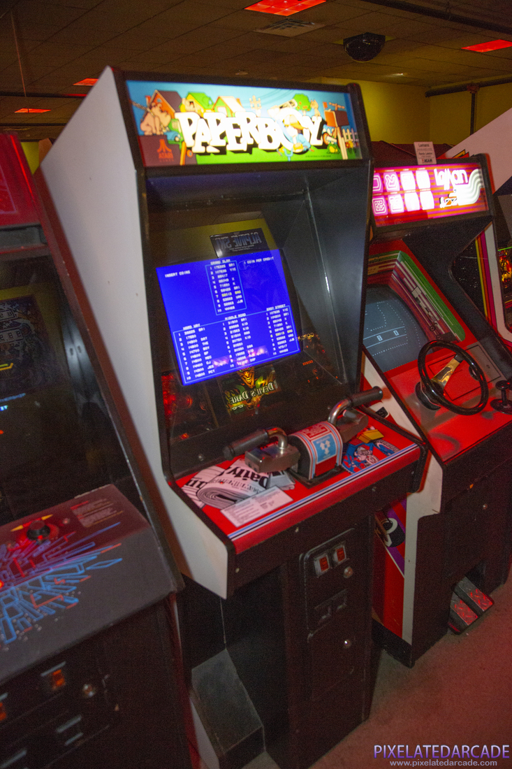 Paperboy Photo: Paperboy arcade cabinet