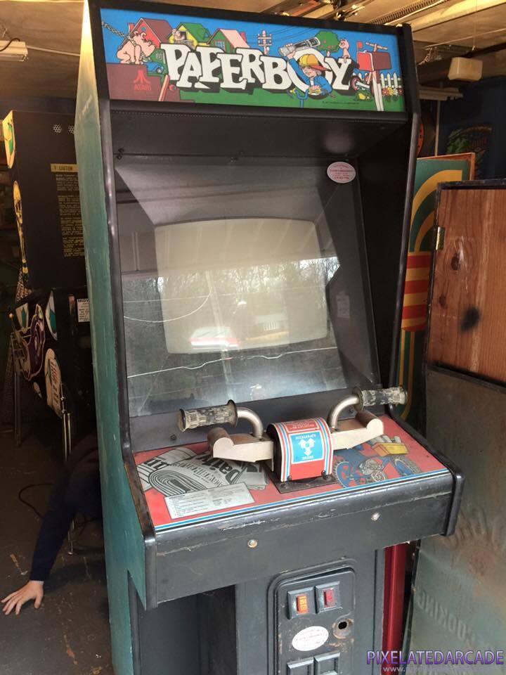Paperboy Photo: Paperboy arcade cabinet