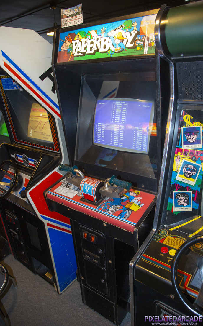 Paperboy Photo: Paperboy arcade cabinet
