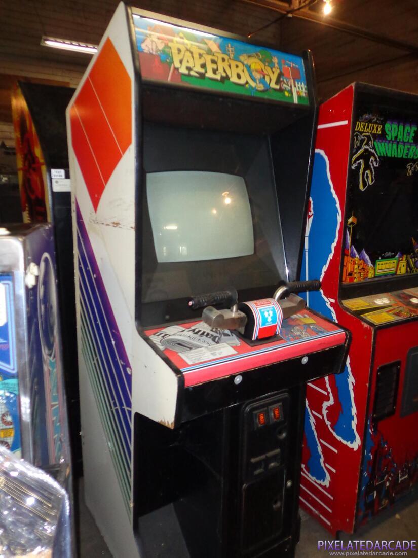 Paperboy Photo: Paperboy arcade cabinet