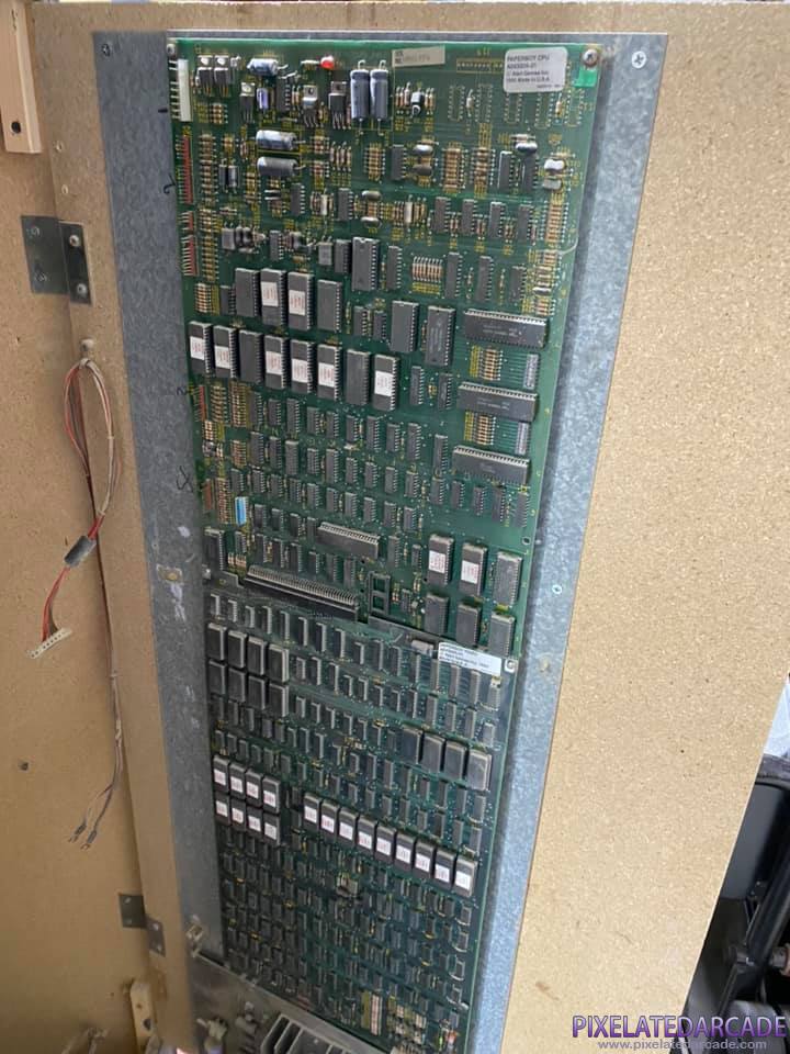 Paperboy Photo: Paperboy arcade cabinet - System boards