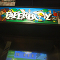 Paperboy arcade cabinet - Marquee