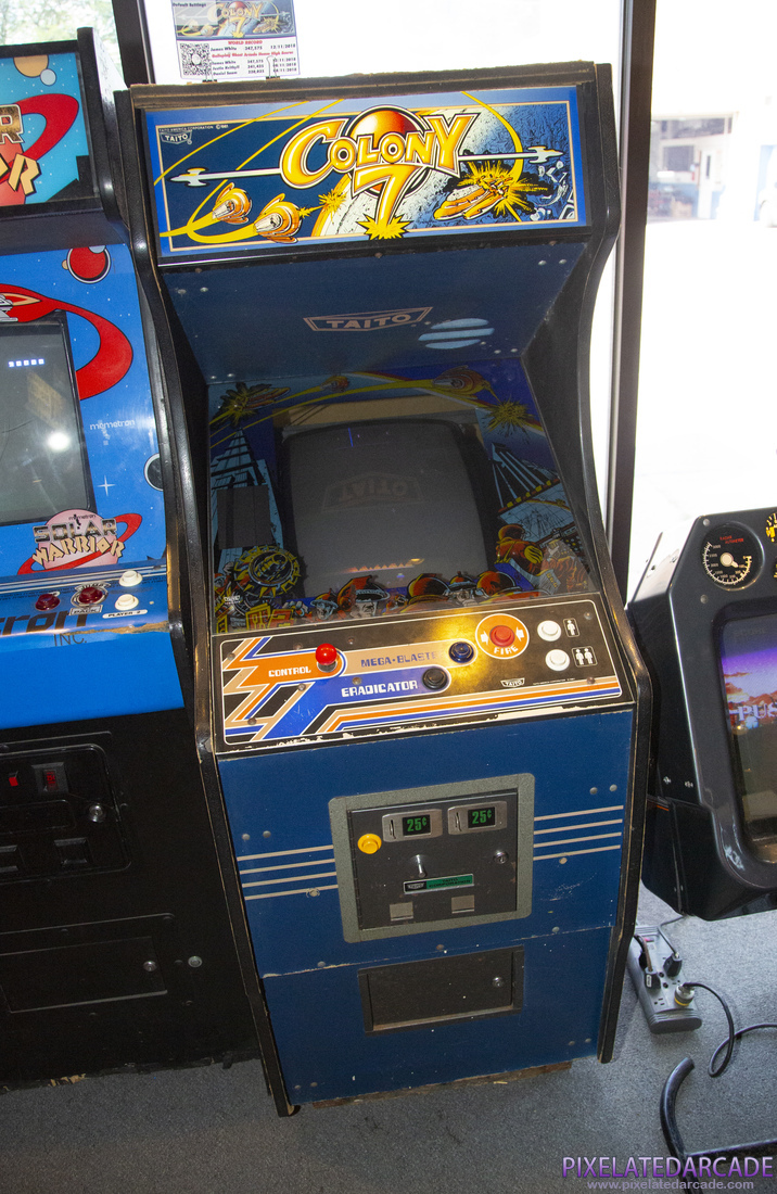 Colony 7 Photo: Colony 7 arcade cabinet