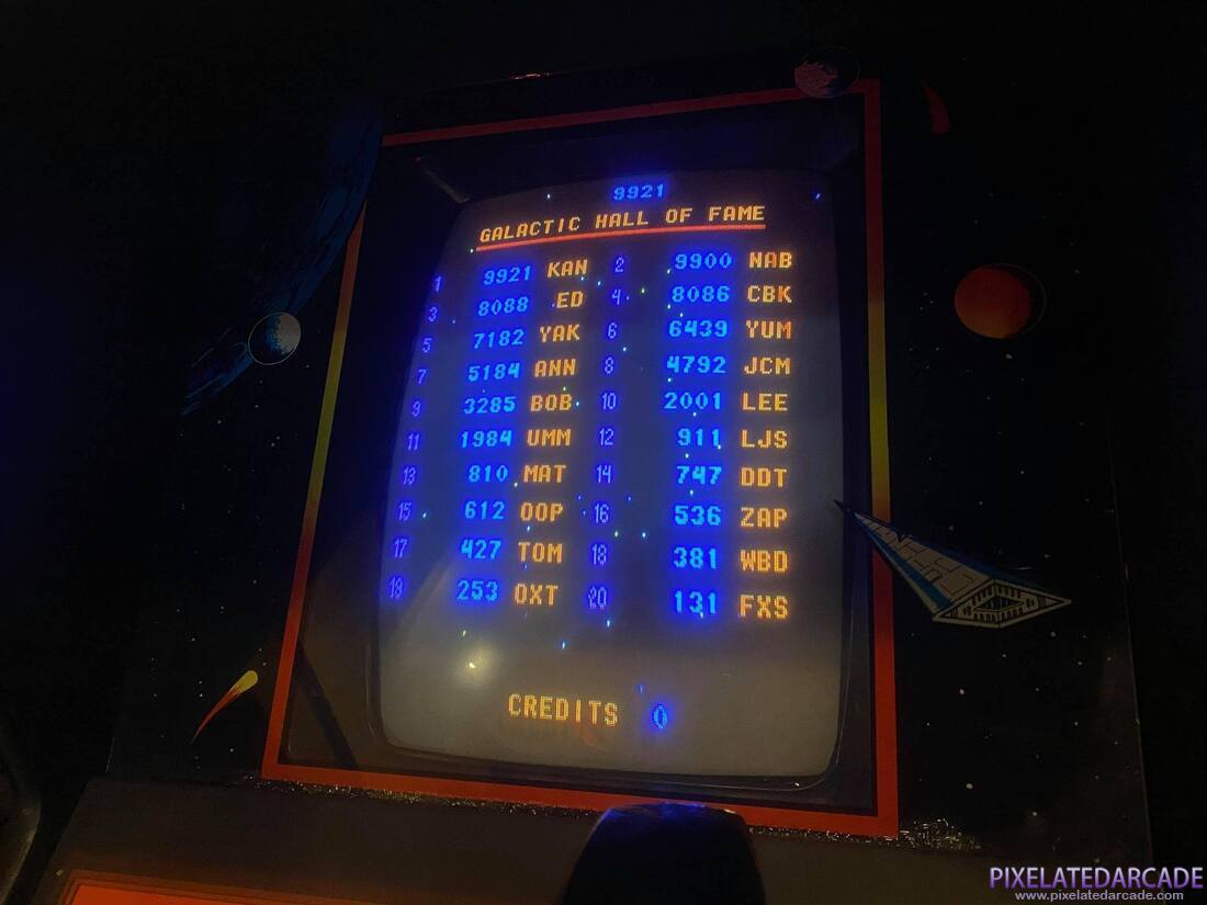 Mad Planets Photo: Mad Planets arcade cabinet - Monitor