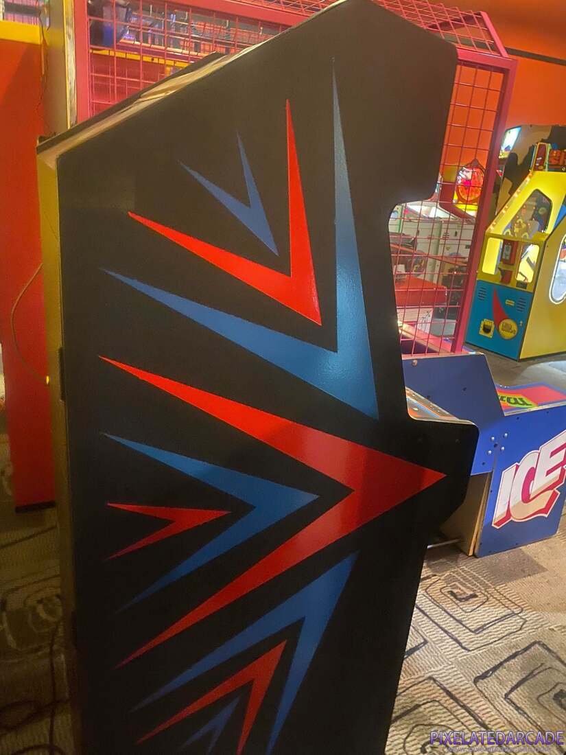 Mad Planets Photo: Mad Planets arcade cabinet - Left Side