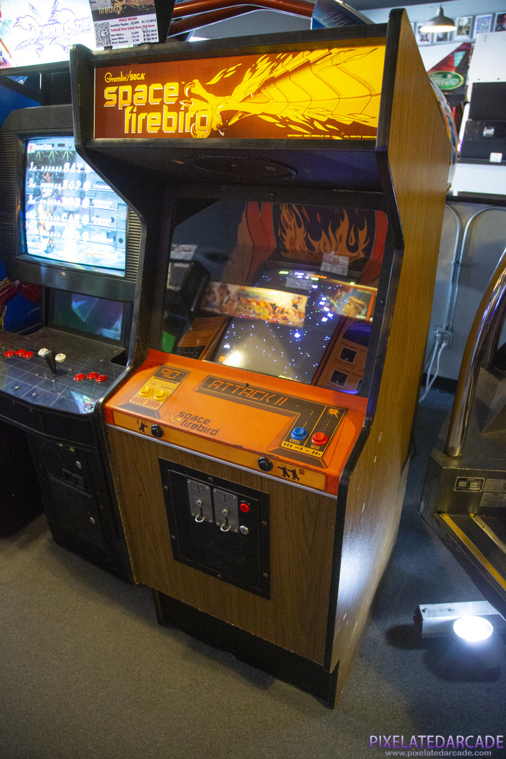 Space Firebird Photo: Space Firebird arcade cabinet