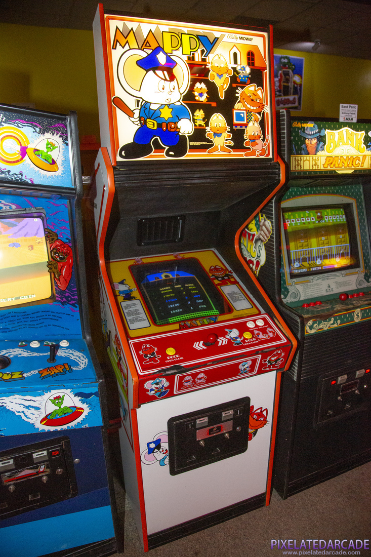 Mappy Photo: Mappy arcade cabinet