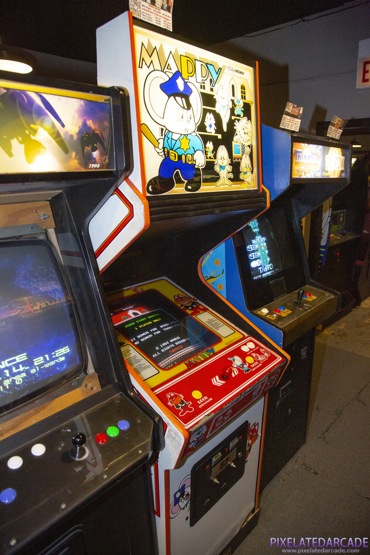 Mappy Photo: Mappy arcade cabinet