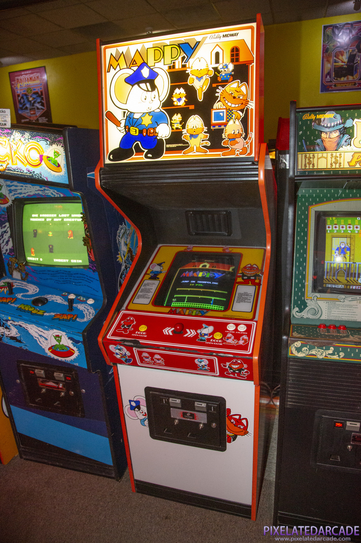 Mappy Photo: Mappy arcade cabinet