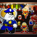 Mappy arcade cabinet - Marquee