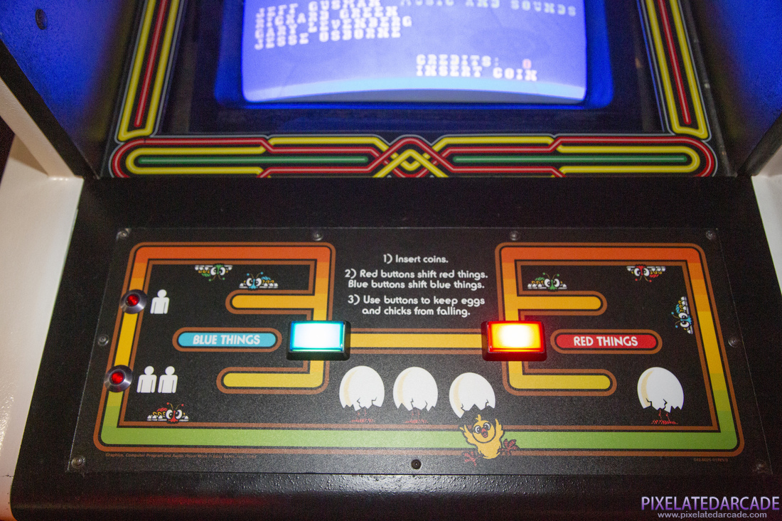 Chicken Shift Photo: Chicken Shift arcade cabinet - Controls