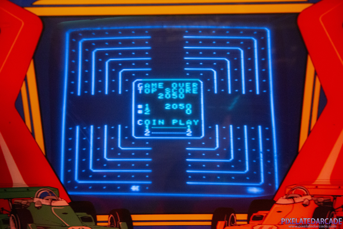 Crash Photo: Crash arcade cabinet - Monitor