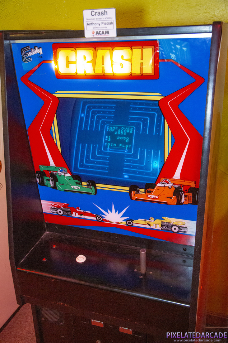 Crash Photo: Crash arcade cabinet