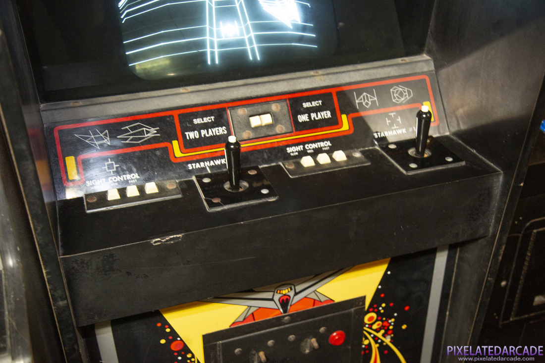 Starhawk Photo: Starhawk arcade cabinet - Controls