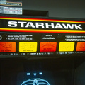 Starhawk arcade cabinet - Marquee