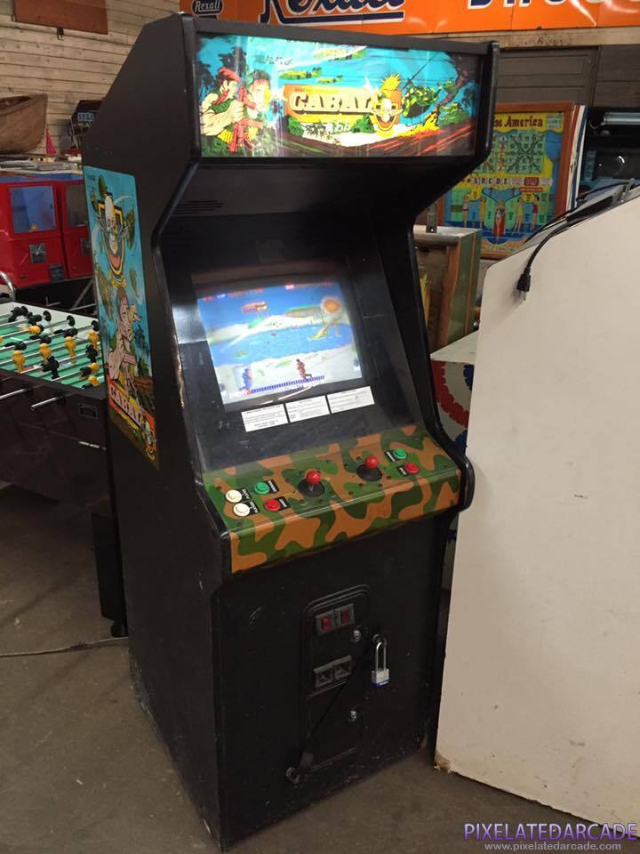 Cabal Photo: Cabal arcade cabinet