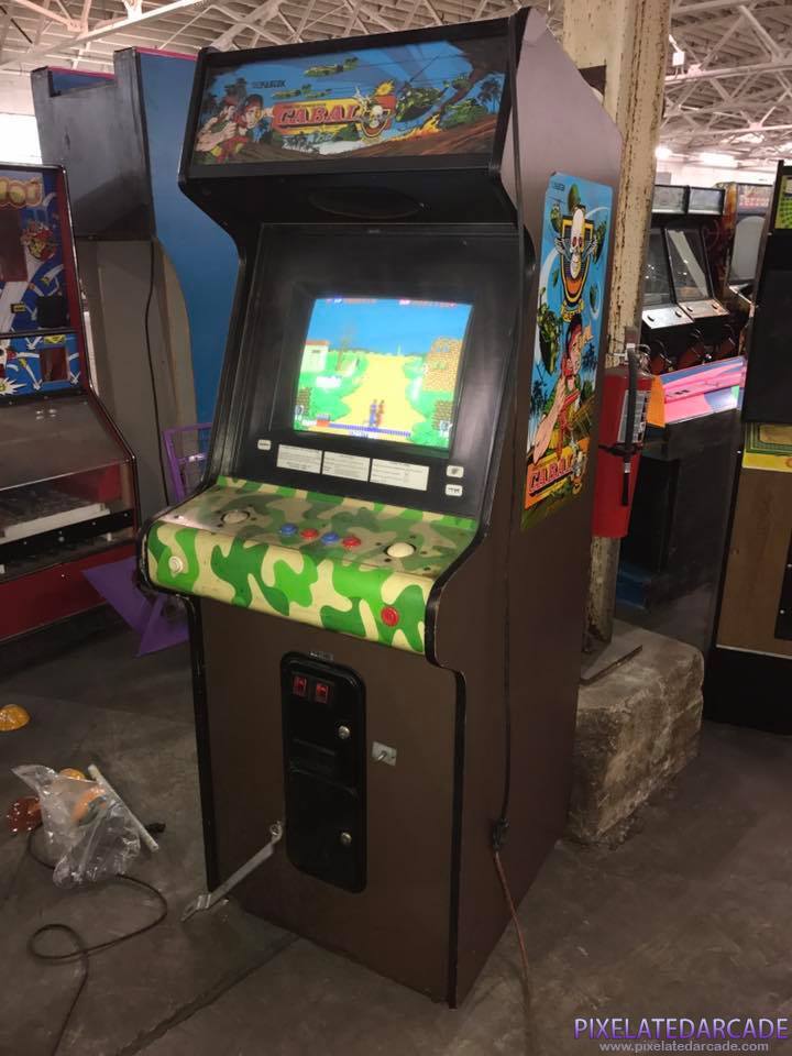 Cabal Photo: Cabal arcade cabinet