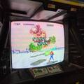 Space Harrier arcade cabinet - Monitor