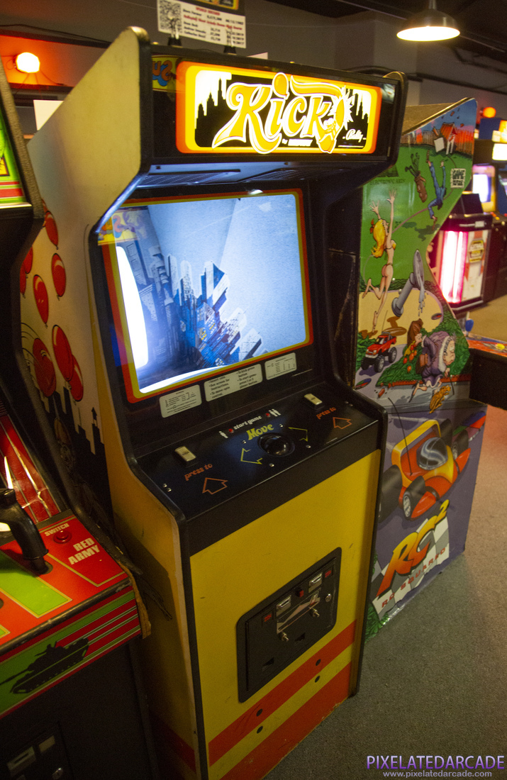 Kick Photo: Kick arcade cabinet