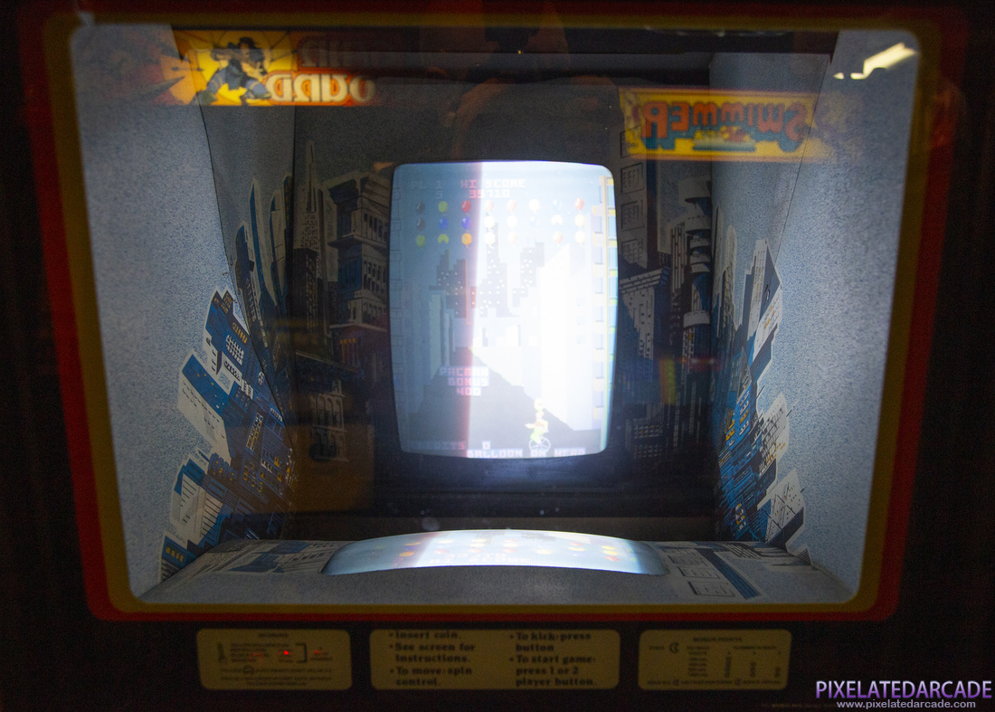Kick Photo: Kick arcade cabinet - Monitor