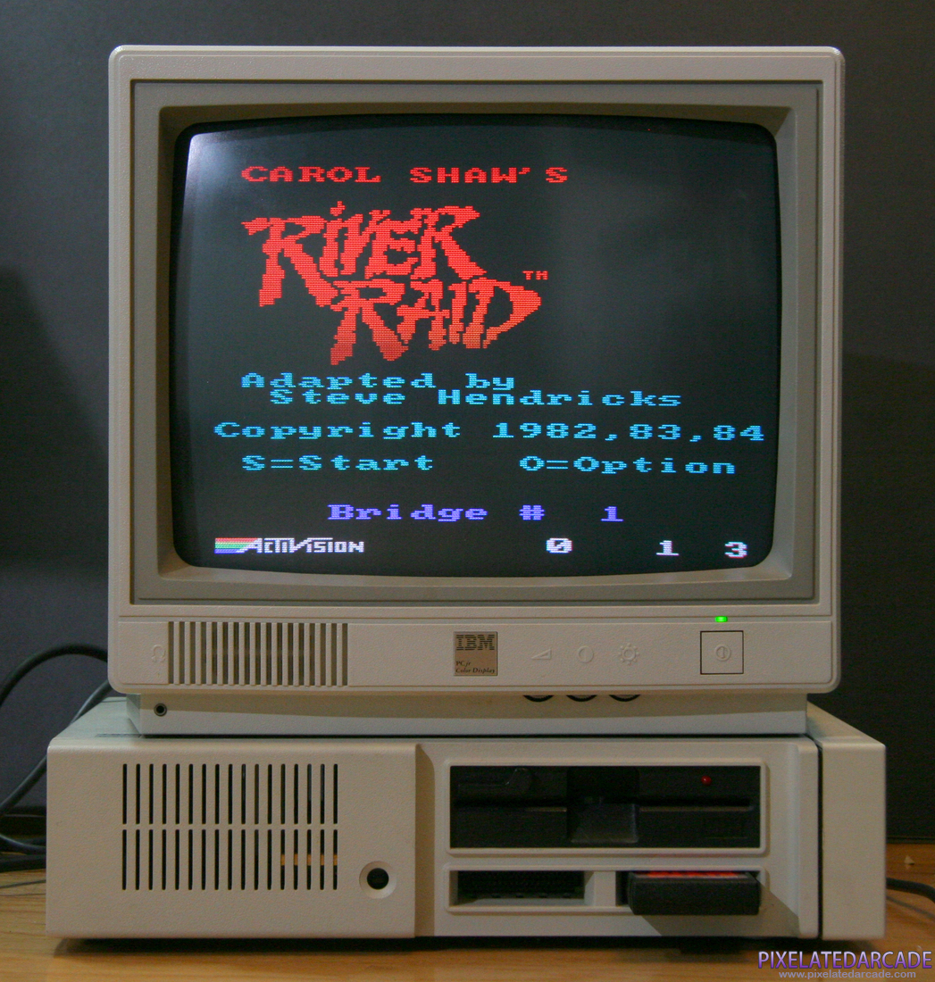 River Raid Photo: IBM PCjr River Raid