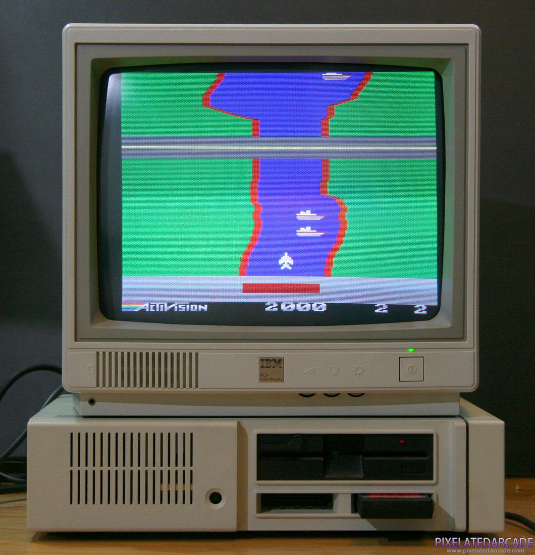 River Raid Photo: IBM PCjr River Raid