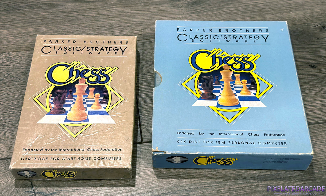 Chess Photo: Parker Brothers Chess for Atari 400/800 and IBM PC