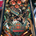 Laser Cue pinball cabinet - Playfield