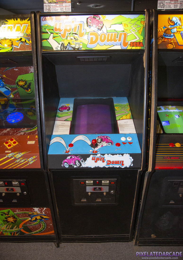 Up 'n Down Photo: Up 'n Down arcade cabinet - Front