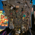 Star Gazer pinball cabinet - Beneath playfield